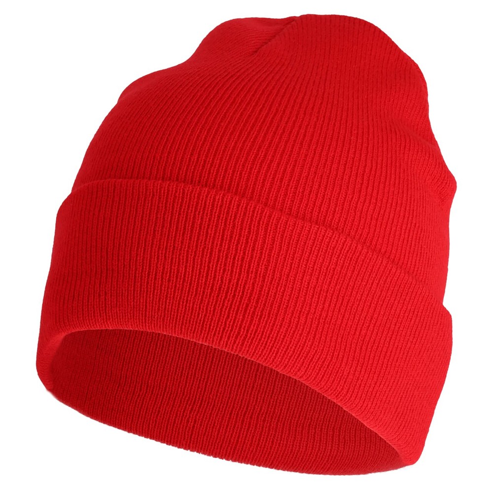  Strickmütze - Rot (PMS 199c) / Rot