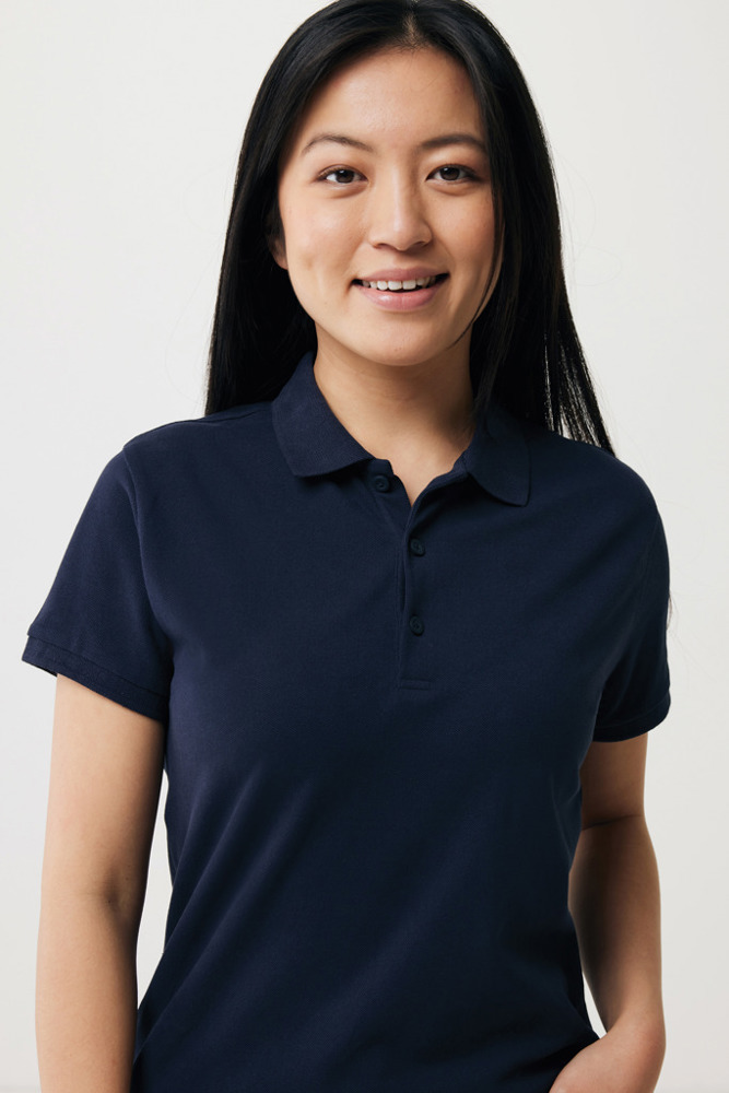 IQONIQ Yosemite Damen Piqué-Poloshirt aus rec. Baumwolle