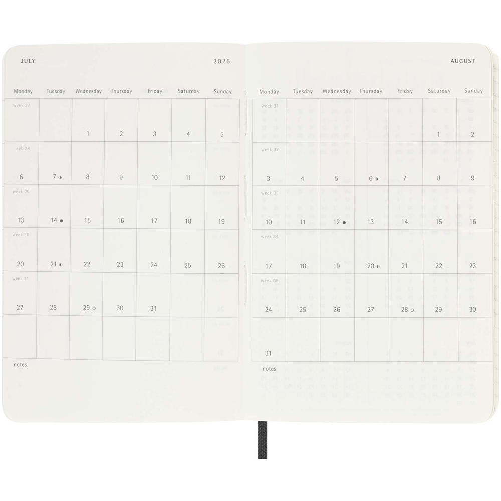 Moleskine Softcover 12 Monate Wochenkalender, Pocket-Format