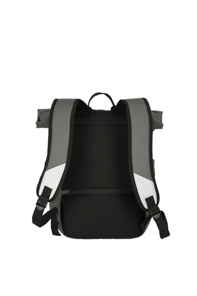 TRAVELITE BASICS Roll-Up Rucksack Plane, Anthrazit