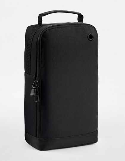 BagBase - Athleisure Sports Shoe / Accessory Bag - Black, Black