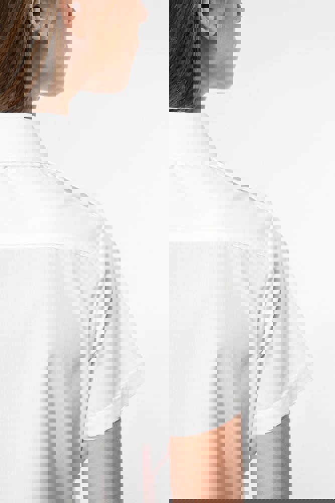 K504 - Kurzarm-Pilotenhemd für Damen