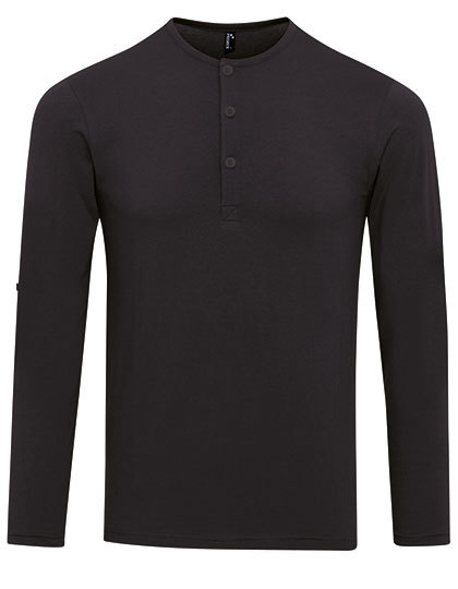 Premier Workwear - Men´s Long-John Roll Sleeve Tee
