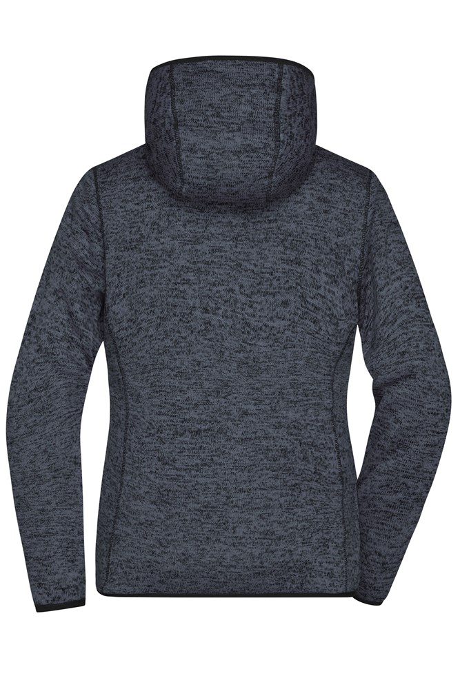 Ladies' Knitted Fleece Hoody