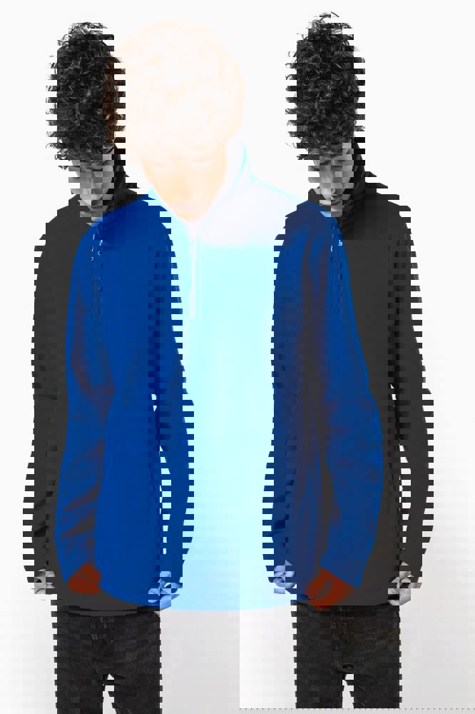 K912 - Enzo > Mikrofleece Pullover 1/4 Zip