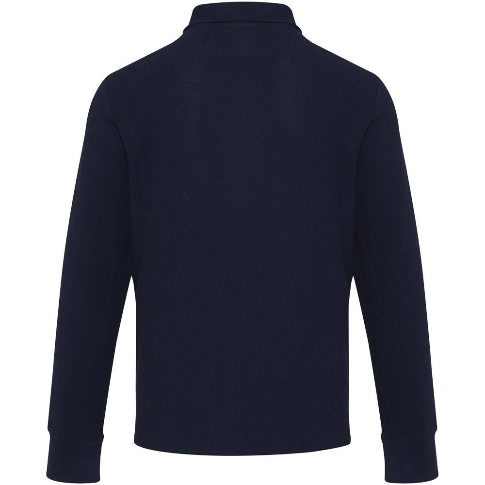 Apollo 245 g/m² Langarm Poloshirt Unisex mit Reißverschluss