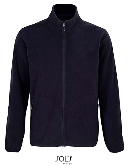 SOL´S - Men´s Factor Zipped Fleece Jacket - navy