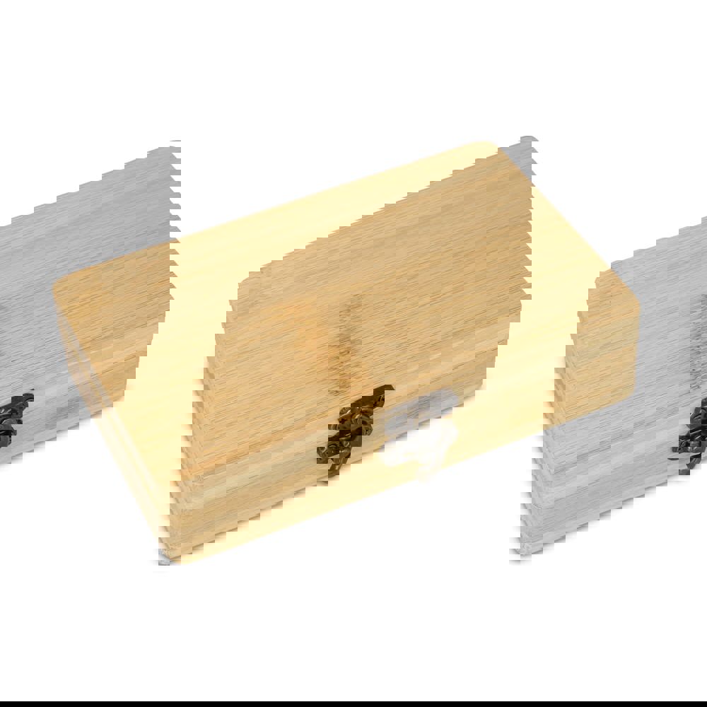 13-teiliges Werkzeugset in Bambusbox