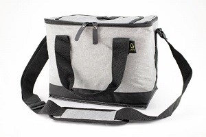 Kühltasche Canberra aus recycelten PET-Flaschen (rPET) - Grau