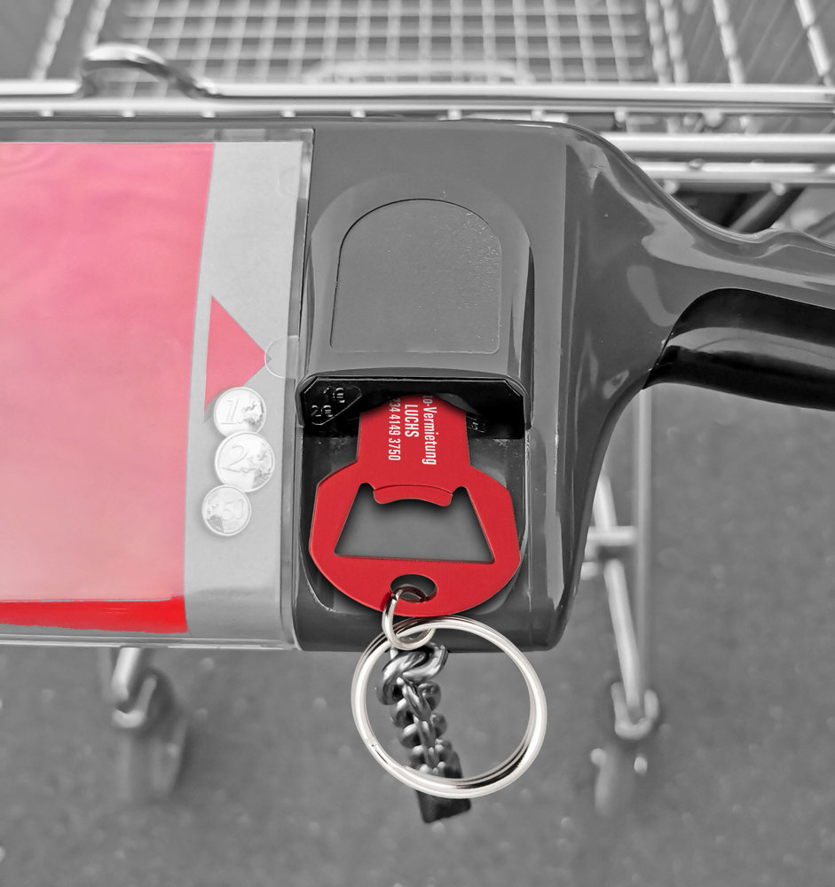 Einkaufs-Schlüsselanhänger MELO