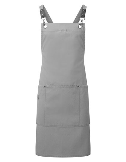 Premier Workwear - Clip ‘n’ Clasp Cross-Back Bib Apron