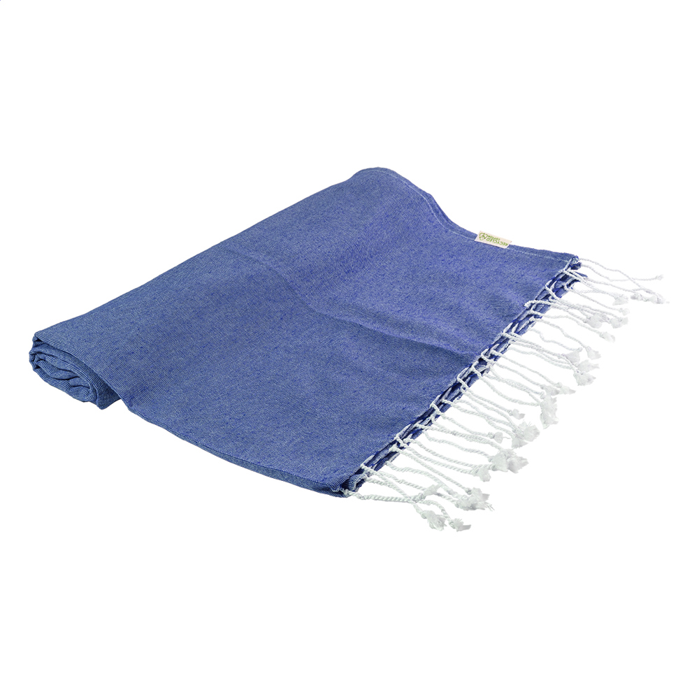 Aruba - Strandtuch aus recycelter Baumwolle - Dunkelblau