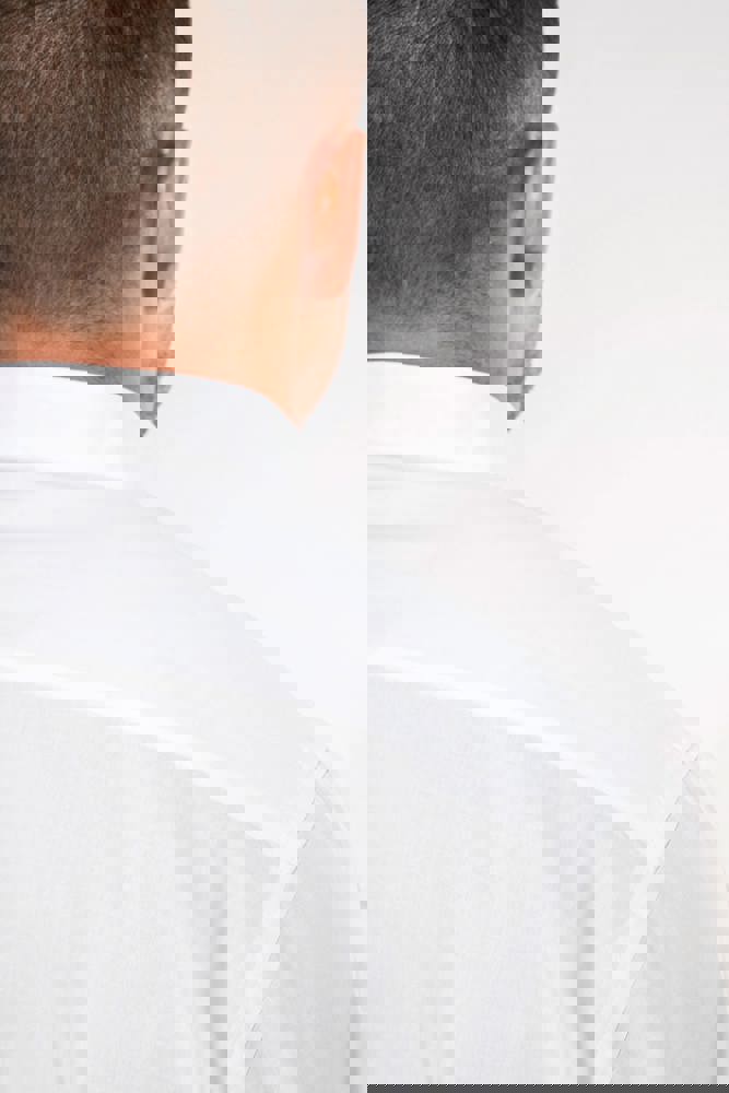 K515C - Herrenhemd mao-kragen langarm