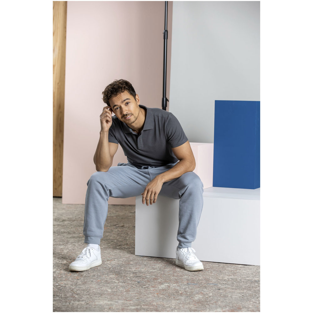 Graphite Poloshirt aus Bio-Baumwolle für Herren