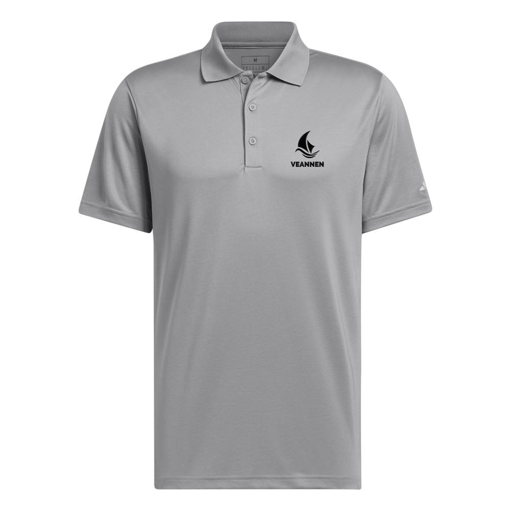 Adidas Polo Herren - grau