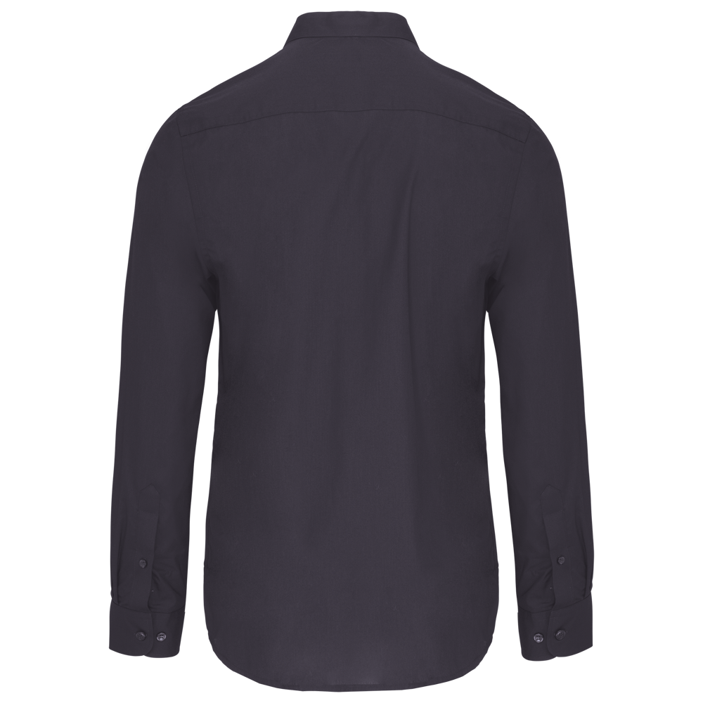 K515C - Herrenhemd mao-kragen langarm