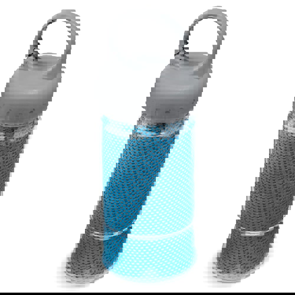 Fitness-Handtuch 32x88cm - blau