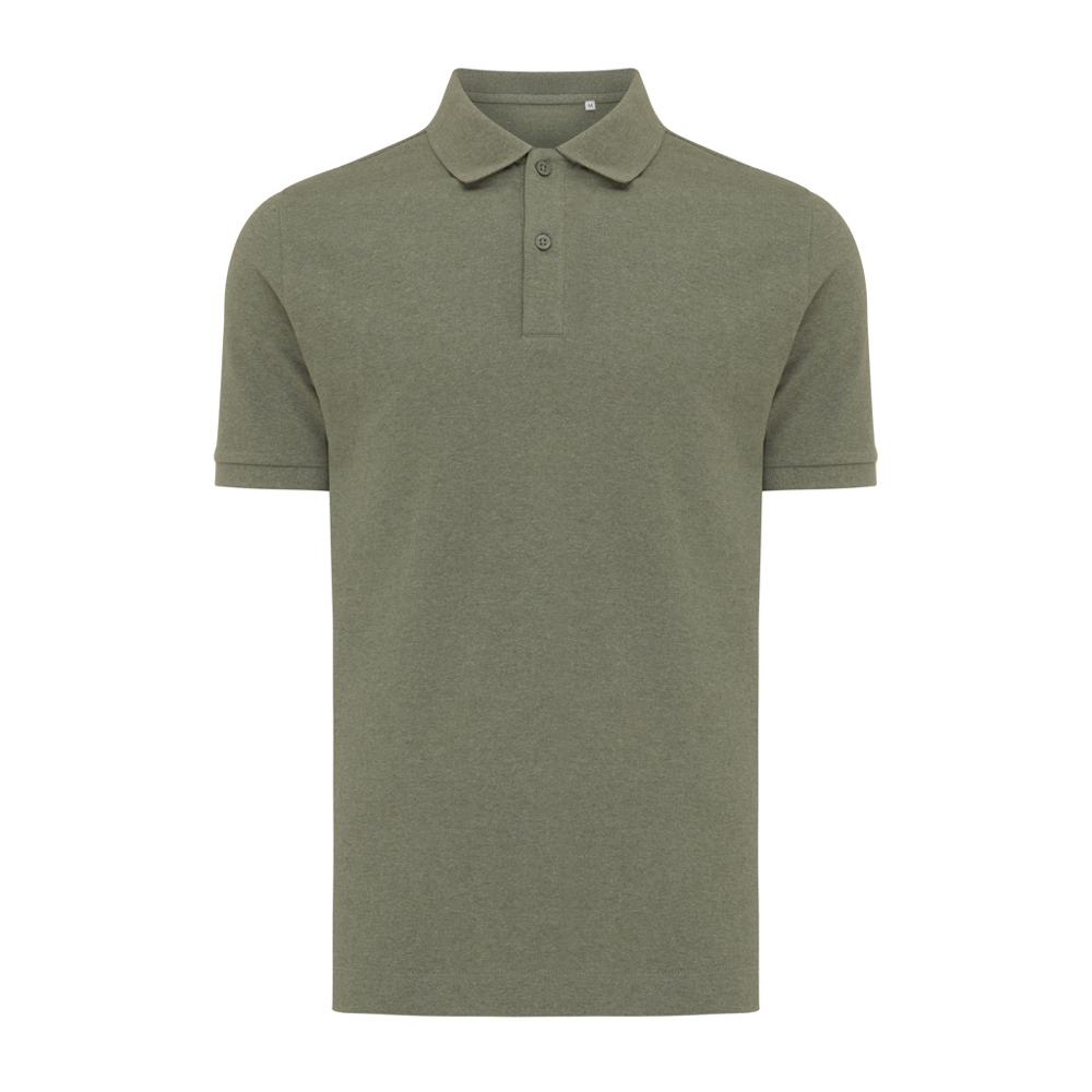 IQONIQ Yosemite Piqué-Poloshirt aus recycelter Baumwolle - heather green (± PMS heather green)