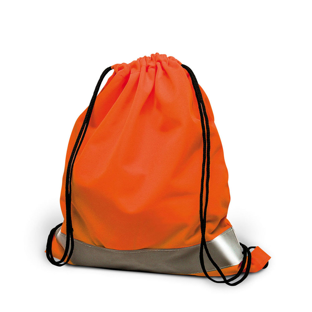 ARNHEM – Rucksack mit Reflektionsstreifen - Neonorange