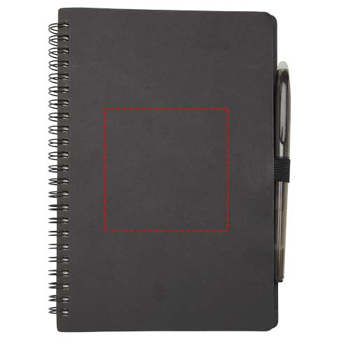 Slate A5 wiederverwendbares Hardcover Notizbuch und Stiftset (schwarze Mine)