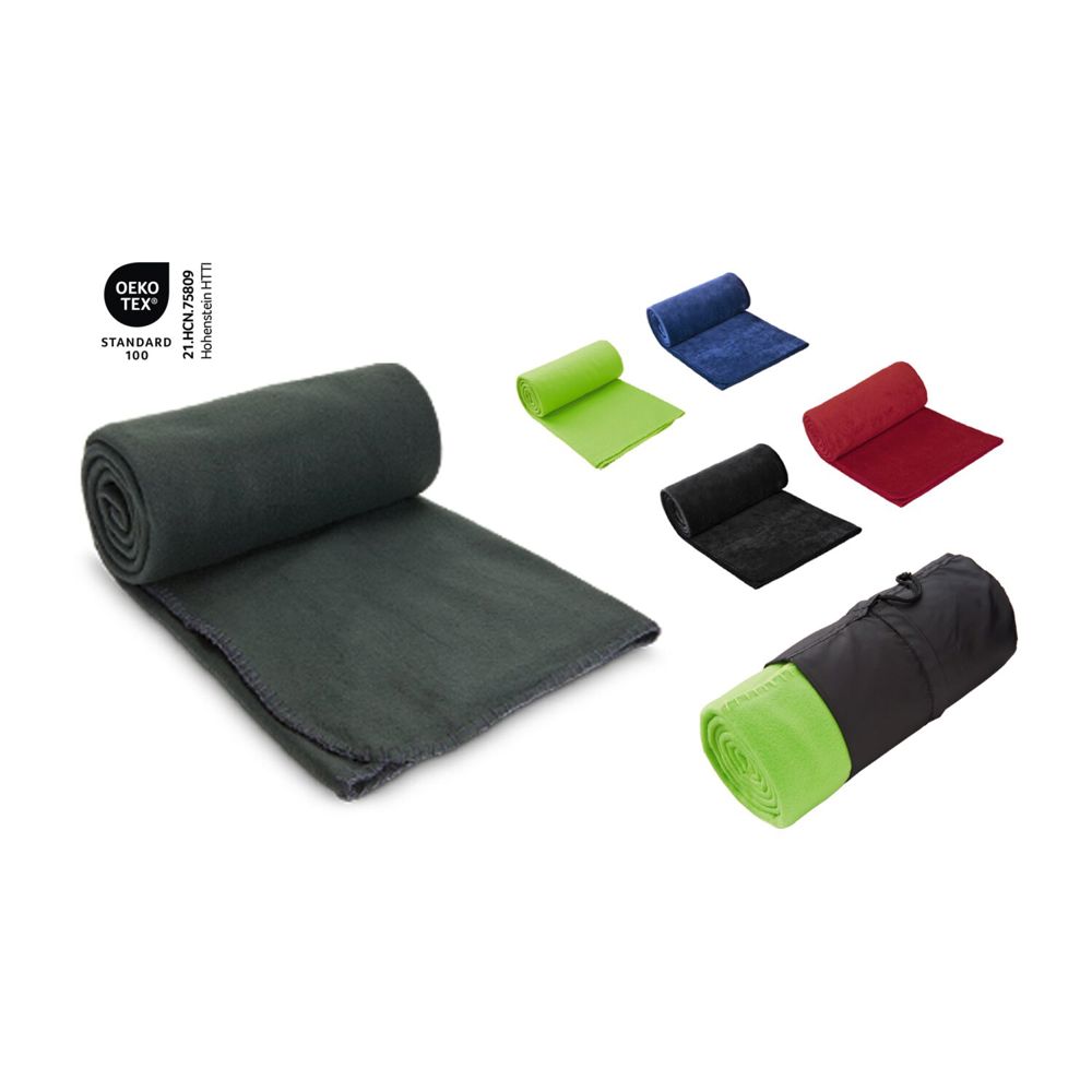 Fleecedecke Basic anthrazit - 120 x 150 cm, 180 g/m²