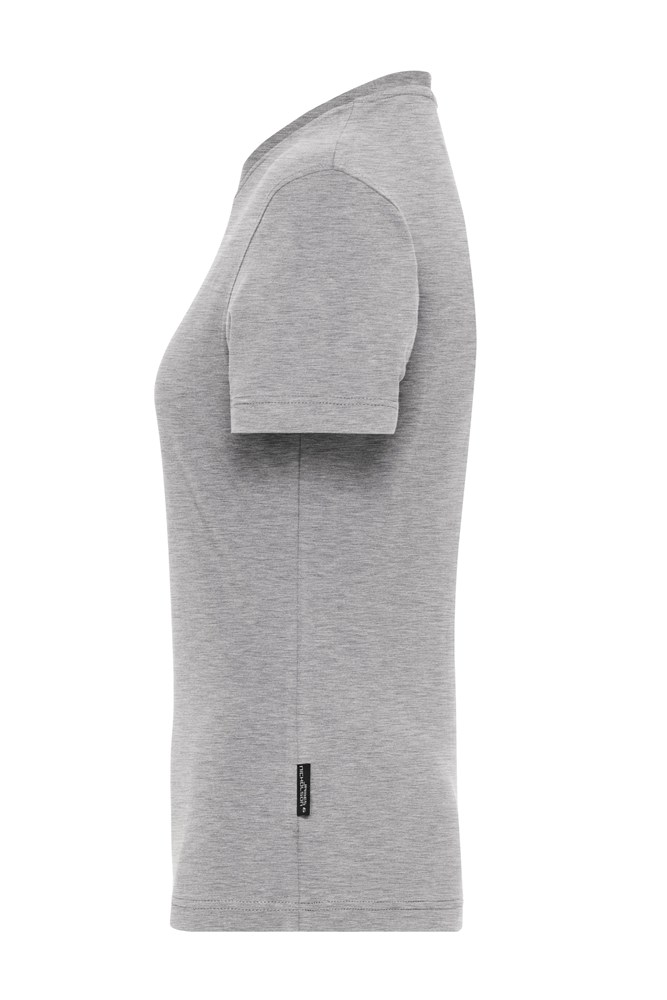 Ladies' ORGANIC Stretch-T Work - SOLID -   OCS Blended