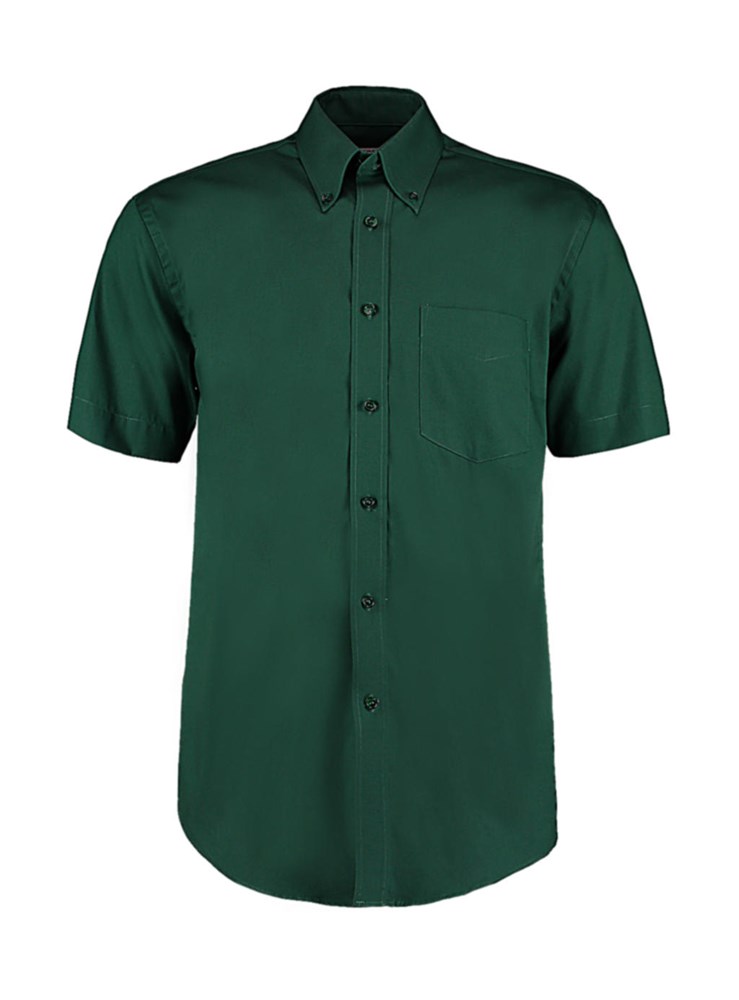 Classic Fit Premium Oxford Shirt SSL - Bottle Green