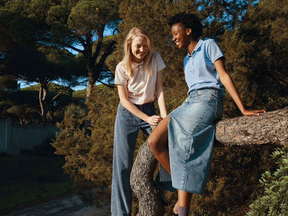 IQONIQ Yosemite Damen Piqué-Poloshirt aus rec. Baumwolle