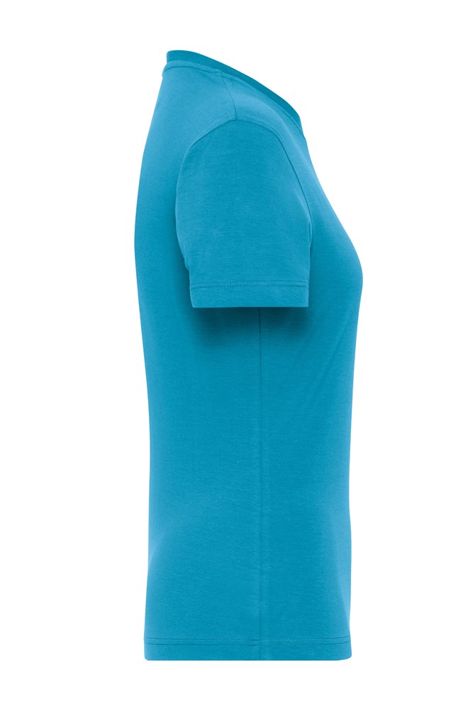 Ladies' ORGANIC Stretch-T Work - SOLID -   OCS Blended