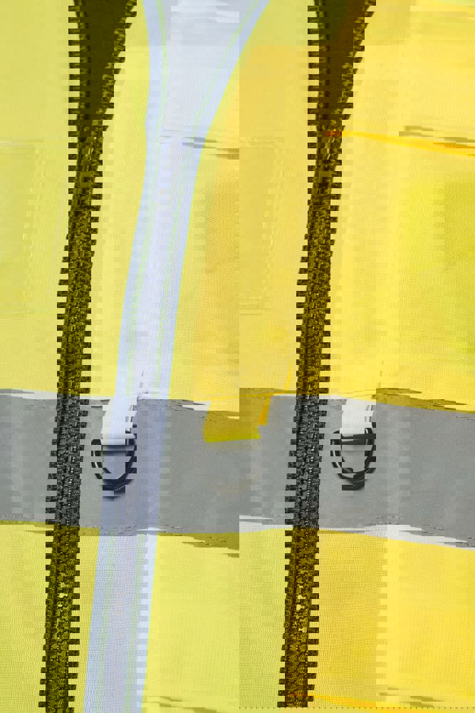 WK618 - Recycelte HI-VIS SICHERHEITSWESTE mit Reißverschluss