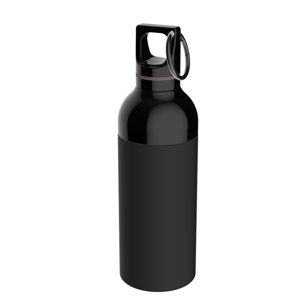 Trinkflasche RETUMBLER-DUIX STEEL - braun, schwarz