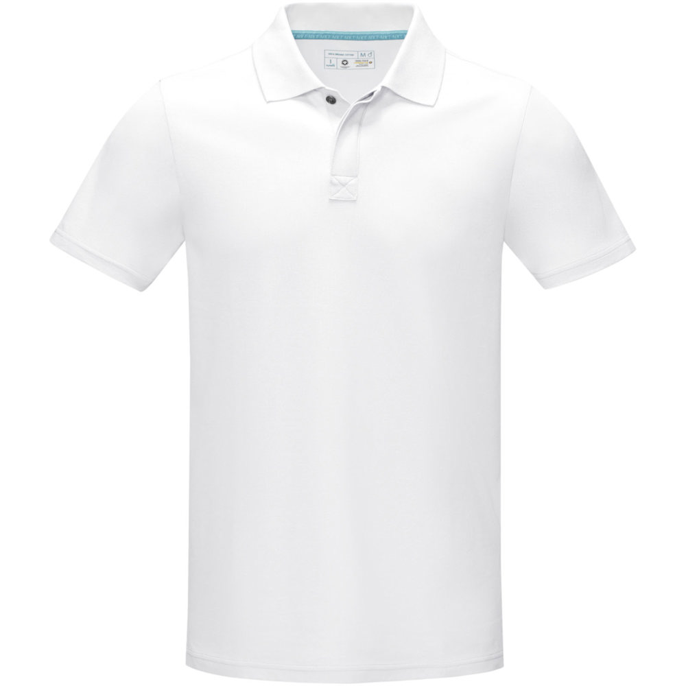 Graphite Poloshirt aus Bio-Baumwolle für Herren