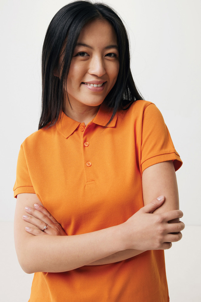 IQONIQ Yosemite Damen Piqué-Poloshirt aus rec. Baumwolle