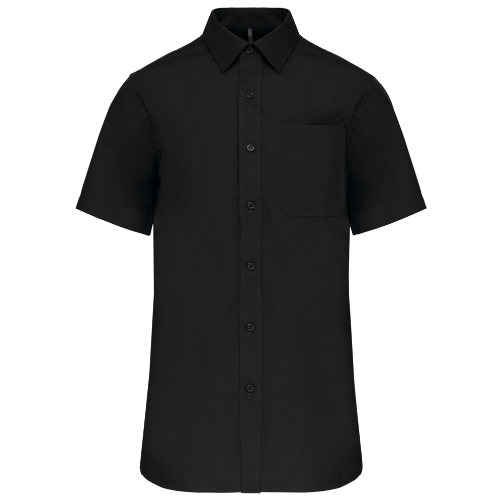 K543C - Herren Popelinehemd Kurzarm