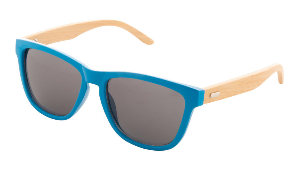 Colobus - Sonnenbrille - hellblau/natur