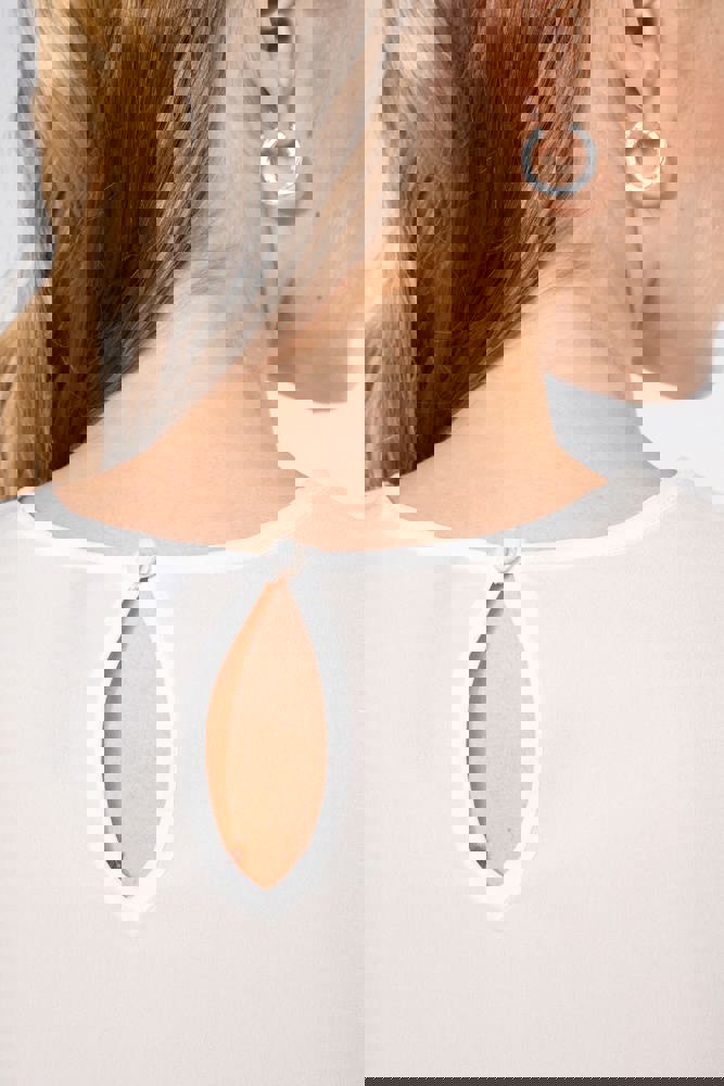 K5002 - Kurzarm-Kreppbluse für Damen