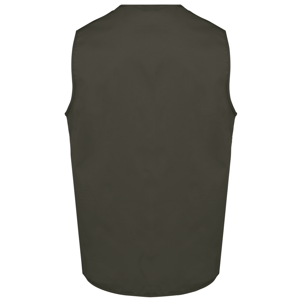 WK608 - Unisex-Weste aus  Baumwollpolyester mit mehreren Taschen