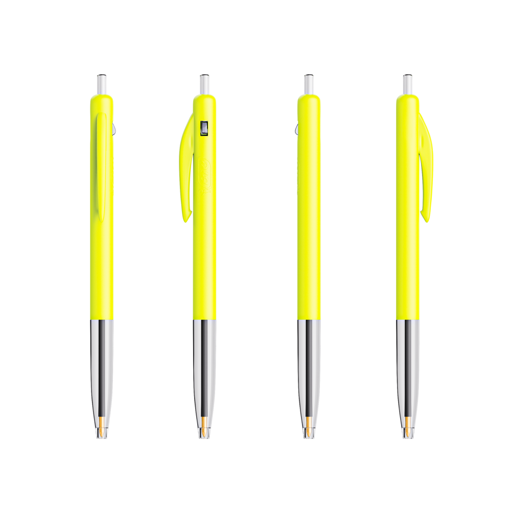 BIC® M10® Clic - Hellgelb