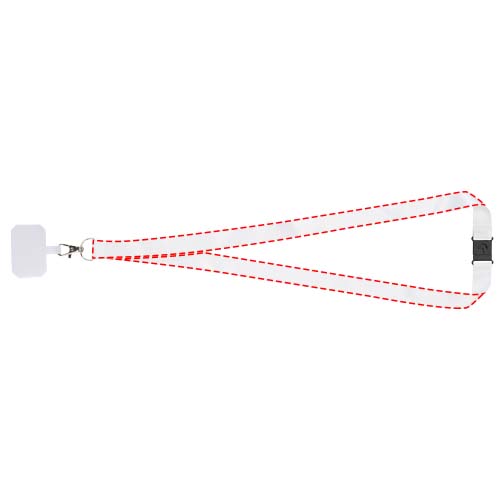 Addie Sublimation Lanyard mit Telefonhalterung und Sicherheitsverschluss  