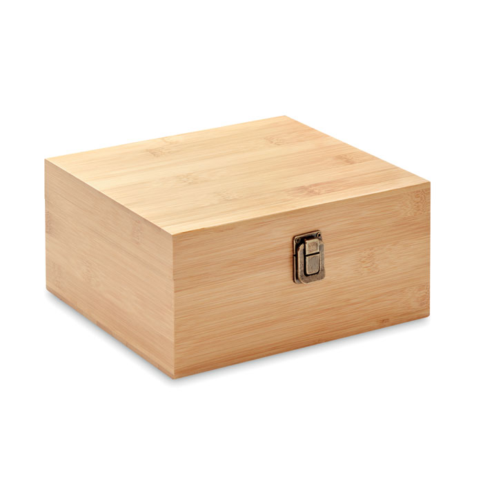 INVERNESS - Whisky Set in Bambus Box