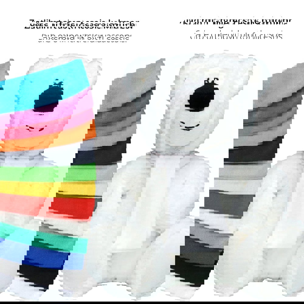 RecycelBär® Ice, weiß, M