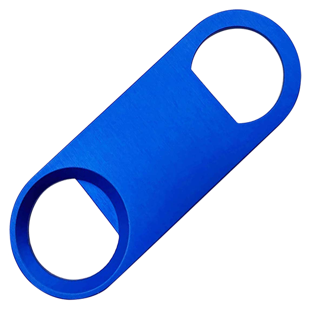 Flaschenöffner DOUBLE - blau
