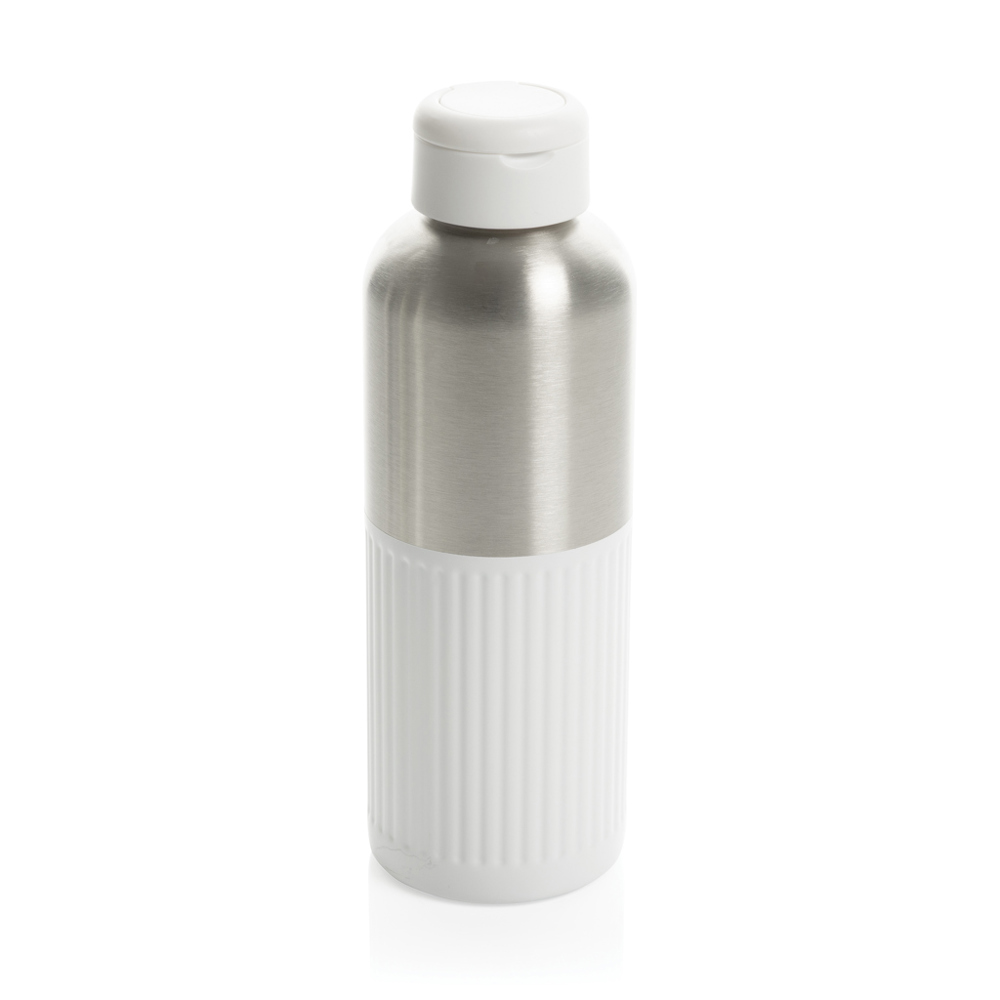 Ripple RCS R-Steel auslaufsichere Wasserflasche 750ml - weiß (± PMS White)
