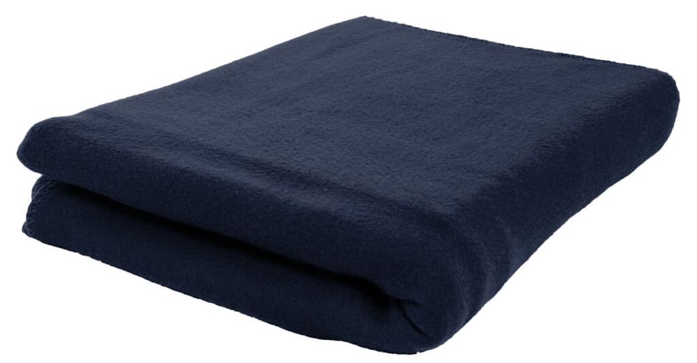 Fleecedecke 150x120 cm, 200 gr/m² - Navy