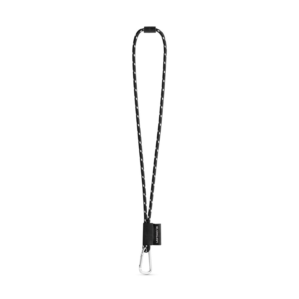 75091. Lanyard Nautic Long Set. Standardmodelle - Schwarz, Weiß