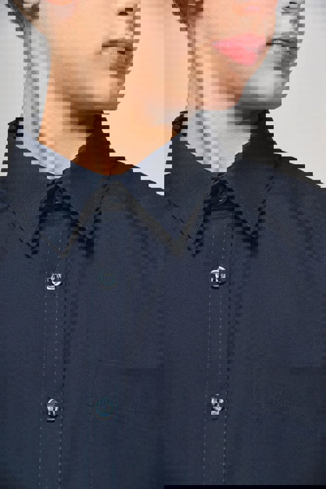 K521 - Kinder Popelin-Hemd Langarm