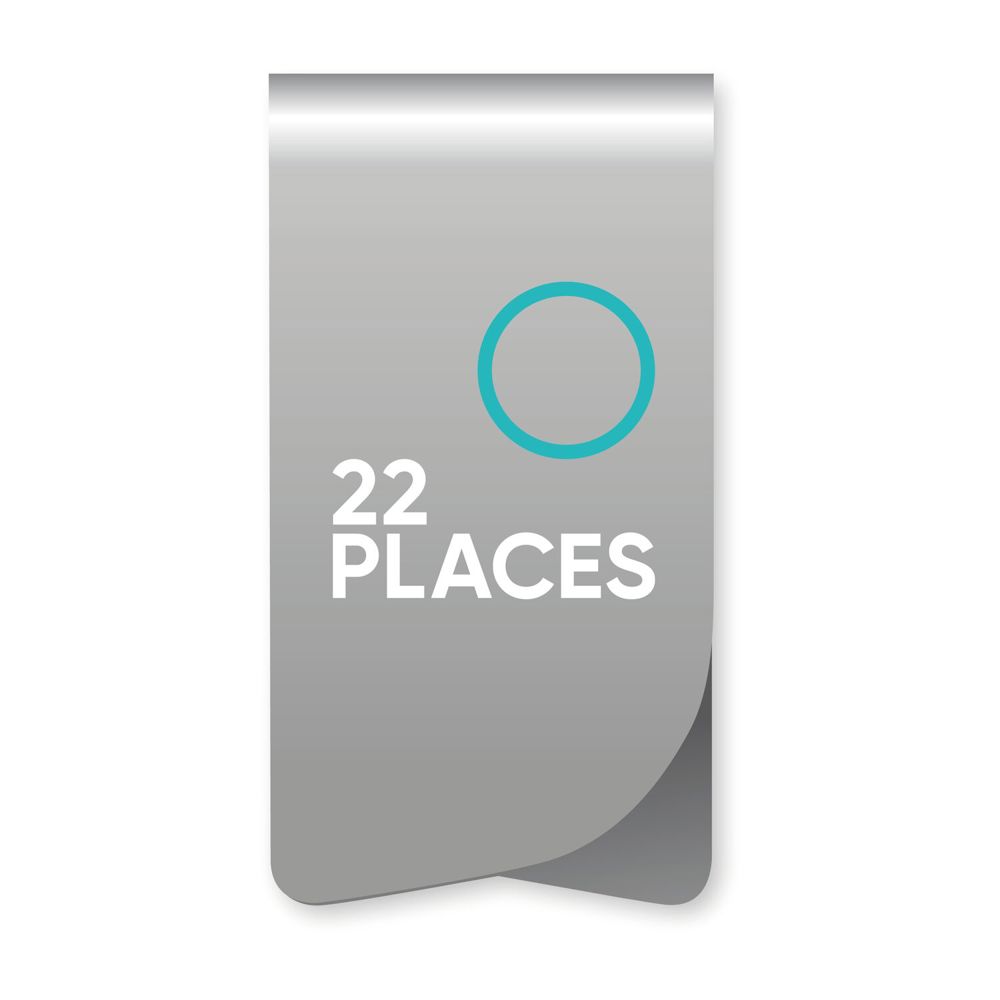 ROMINOX® Mehrweg-Büroklammer Prime Clip XL, idealer Mailingartikel für Dokumente, bis zu 25 Seitem Klemmkraft