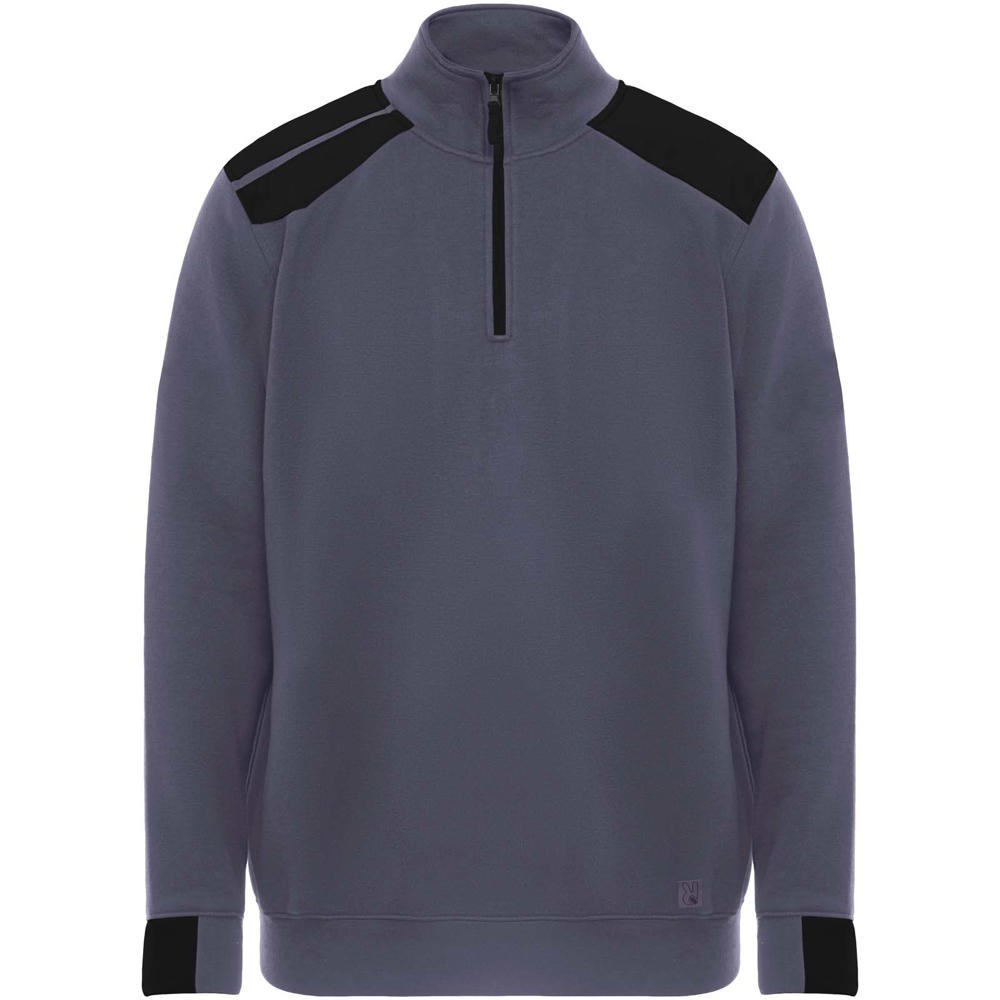 Maverick Pullover für Herren mit halbem Reißverschluss, 280 g/m2