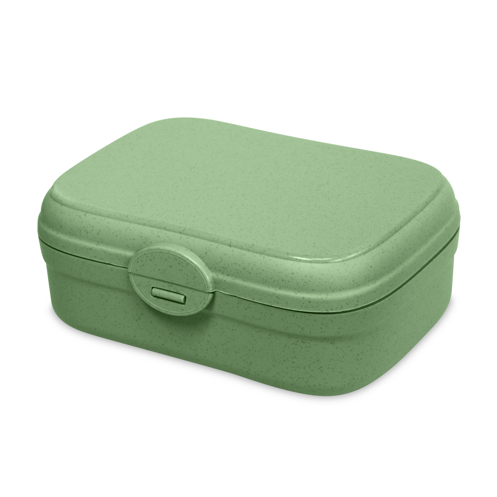 Koziol ARENA Lunchbox mit Trennsteg - nature leaf green