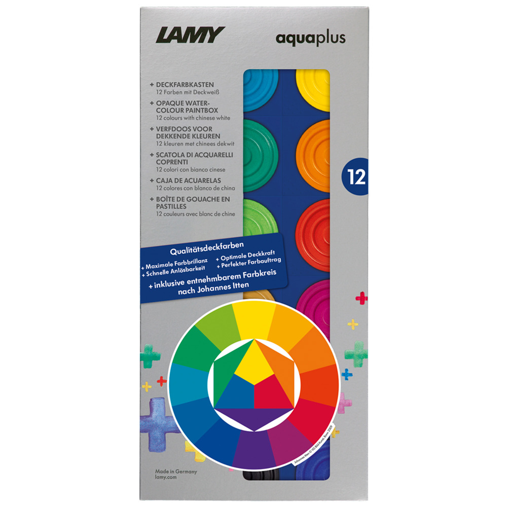 Deckfarbkasten aquaplus ultramarinblau